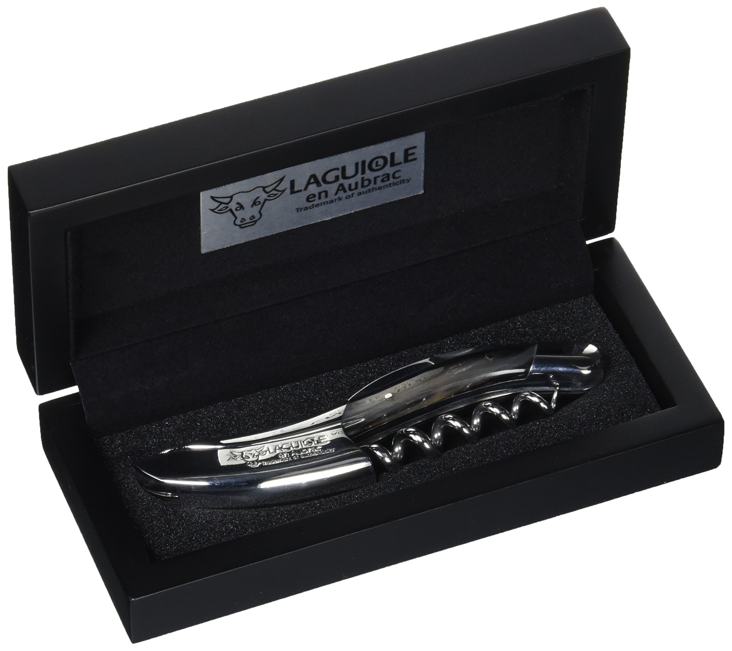 Amazon｜ラギオール アン オブラック ソムリエナイフ ホーン (オ