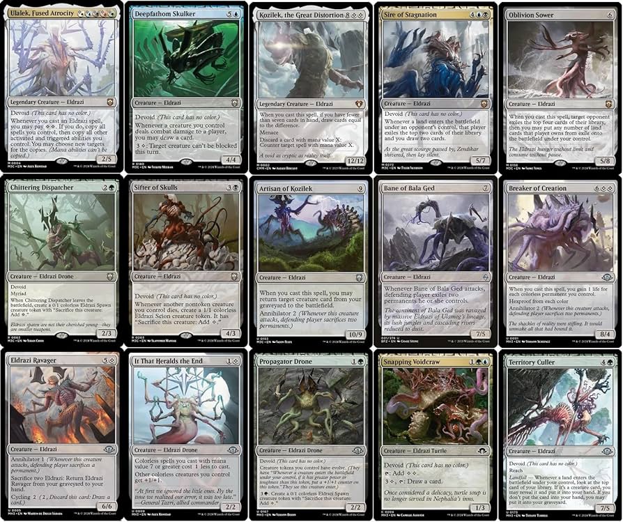 Amazon.co.jp: エリートコマンダー 5色エルドラージデッキ - ウラレク