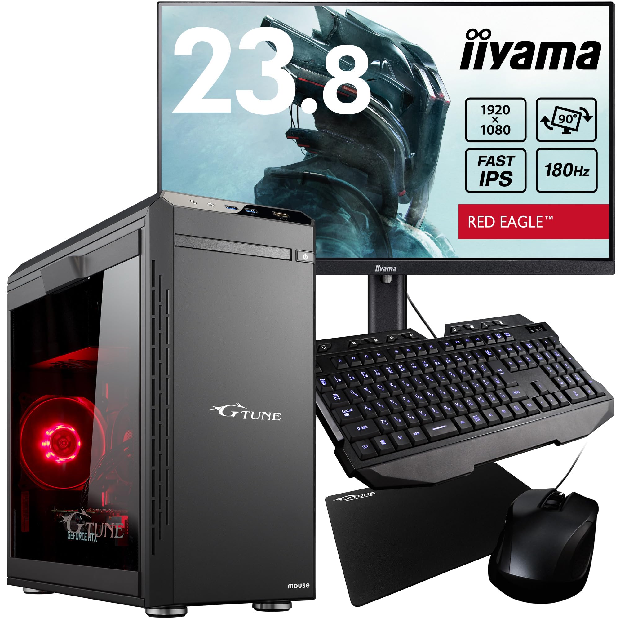 Amazon.co.jp: mouse 【ゲーミングPC スターター セット /3年保証