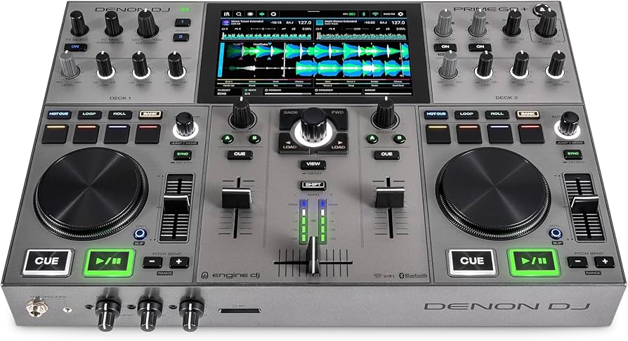 Amazon.com: Denon DJ PRIME GO+ Portable DJ Controller and Mixer