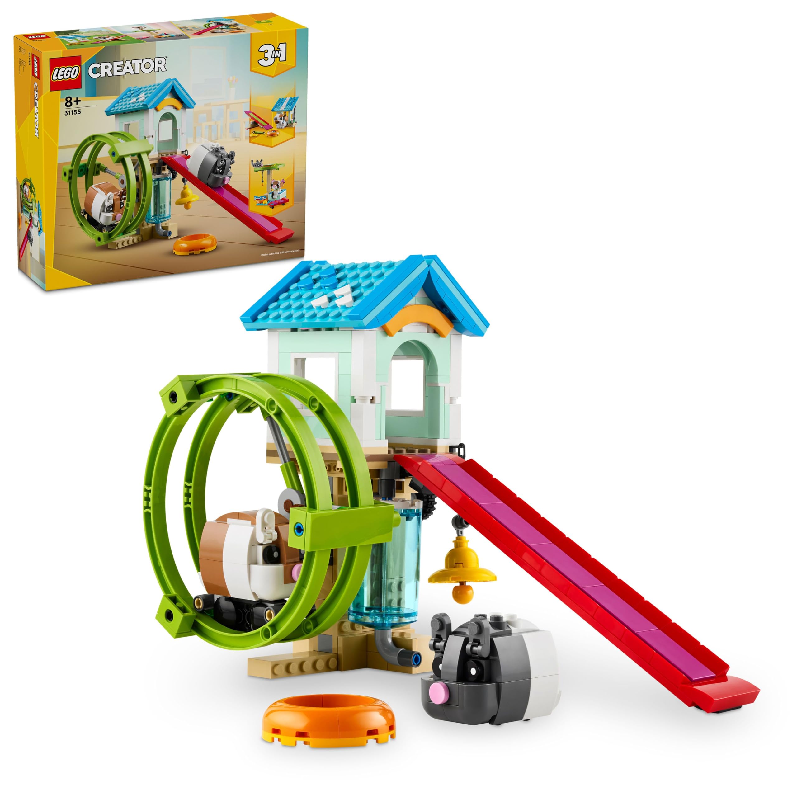 Amazon.com: LEGO Creator 3-in-1 31155 - Hamster Wheel : Toys & Games