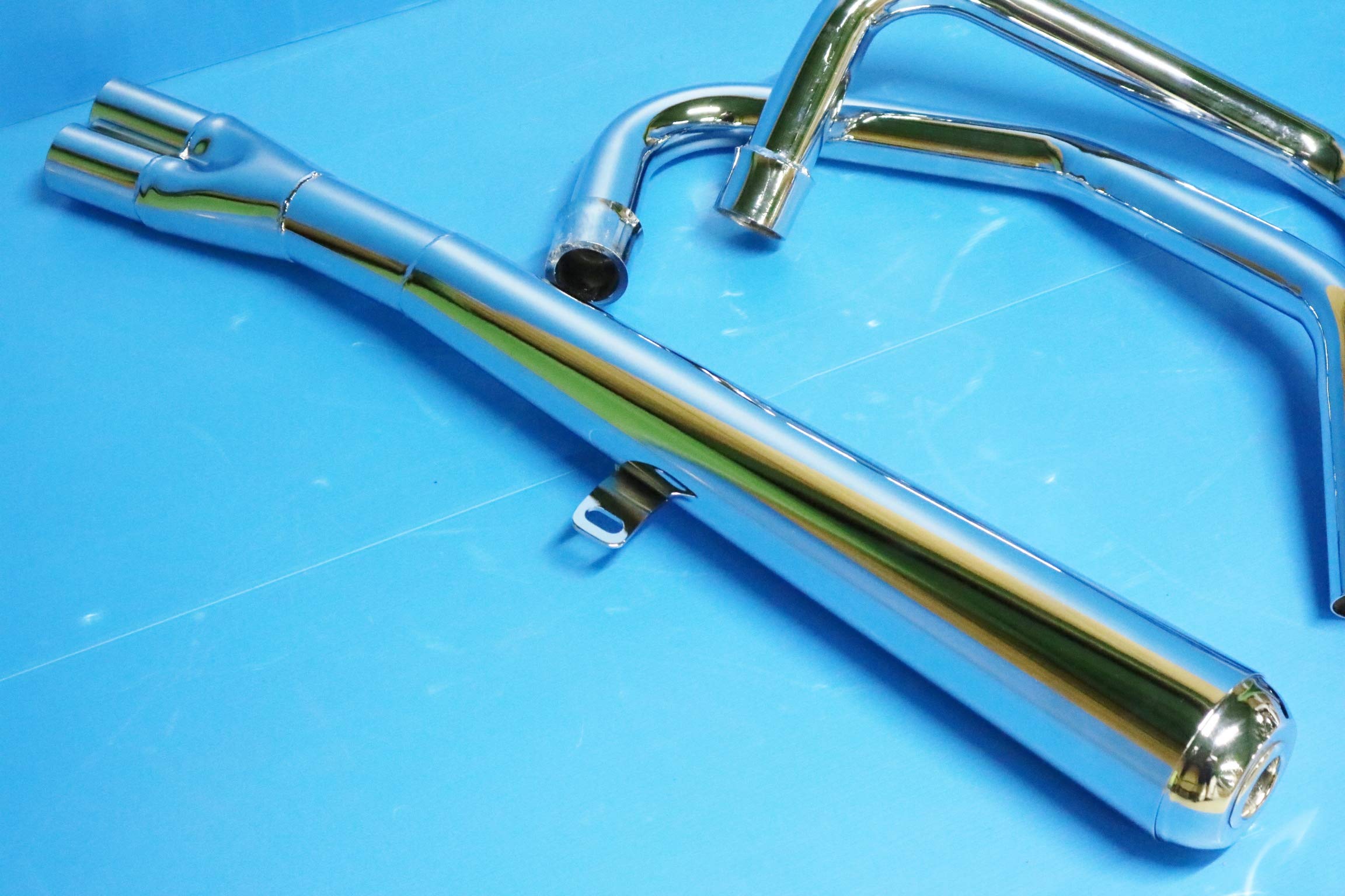 Amazon | CB250T CB400T メガホン マフラー メッキCN