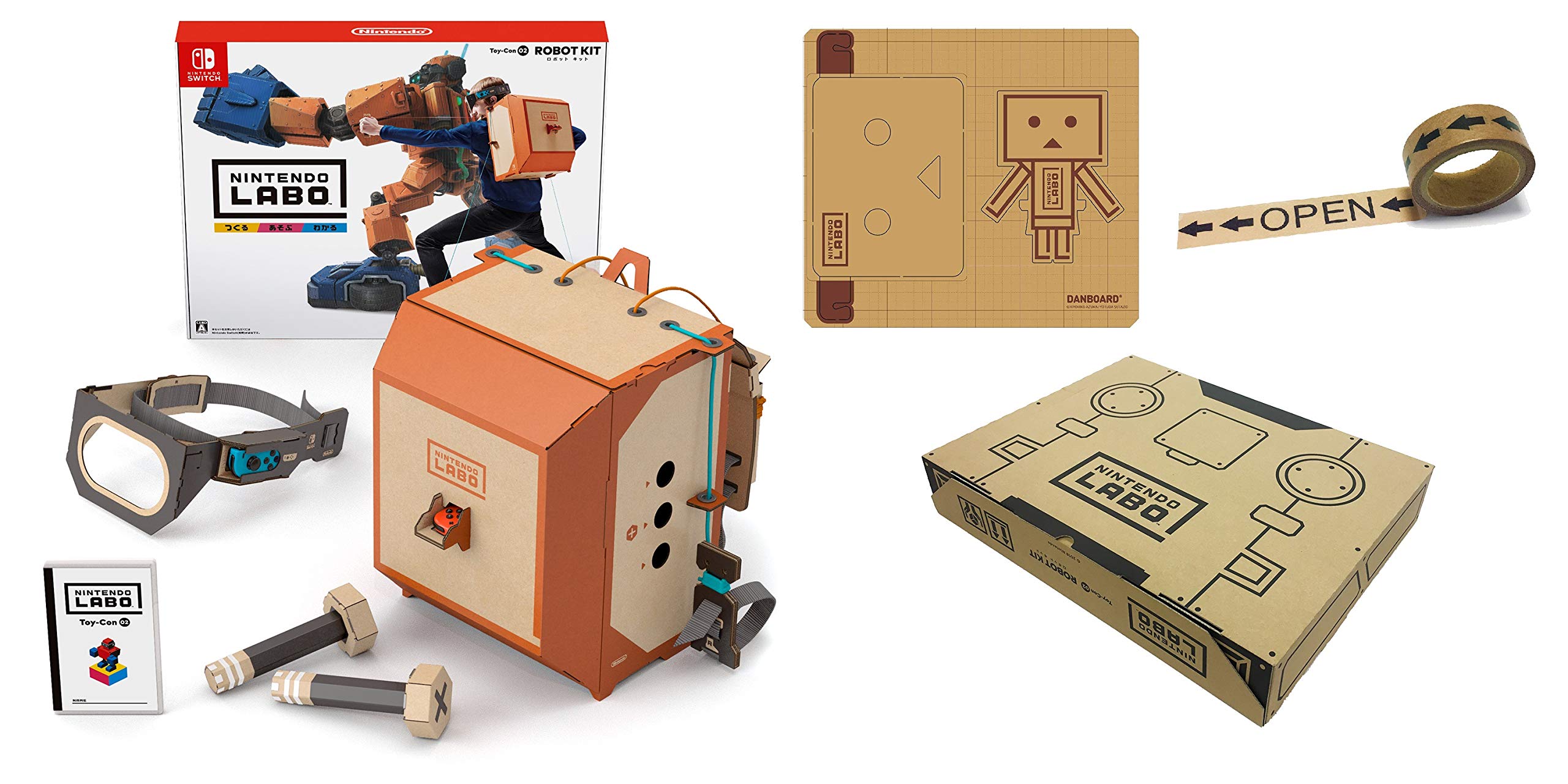 Amazon.co.jp: Nintendo Labo Toy-Con 02: Robot Kit 【Amazon.co.jp