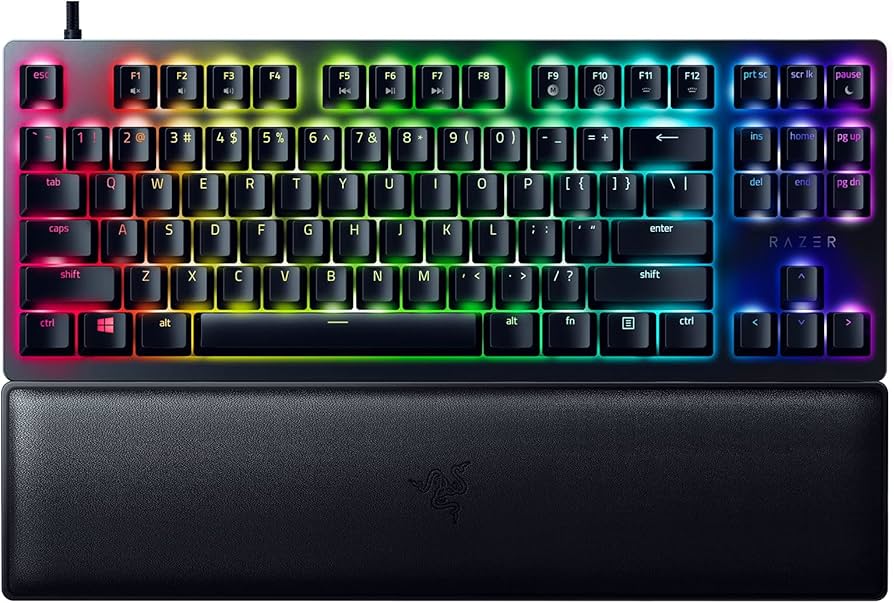 Razer Huntsman V2 Tkl Tenkeyless Gaming Keyboard: Fastest Clicky