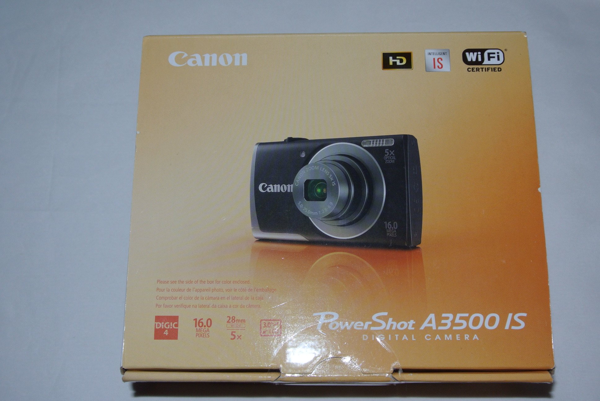 Amazon.com : Canon PowerShot A3500 IS 16MP Digital Camera with 5x