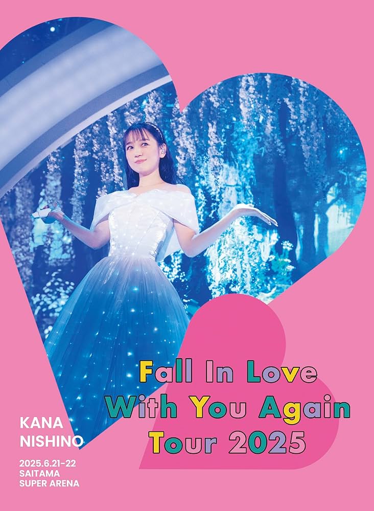 Amazon.co.jp: Kana Nishino Fall In Love With You Again Tour 2025