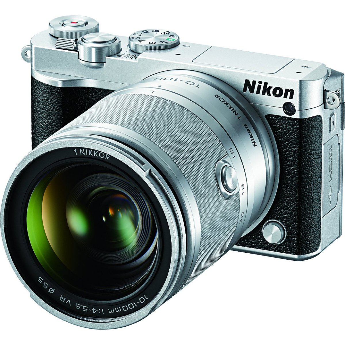 Amazon Canada: Nikon 1 J5 Mirrorless Digital Camera w/ 10-100mm