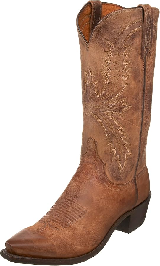Amazon.com | 1883 by Lucchese Men's N1547.54 Western Boot,Tan,9 D