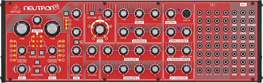 Amazon.co.jp: ベリンガー パラフォニックアナログ セミモジュラー