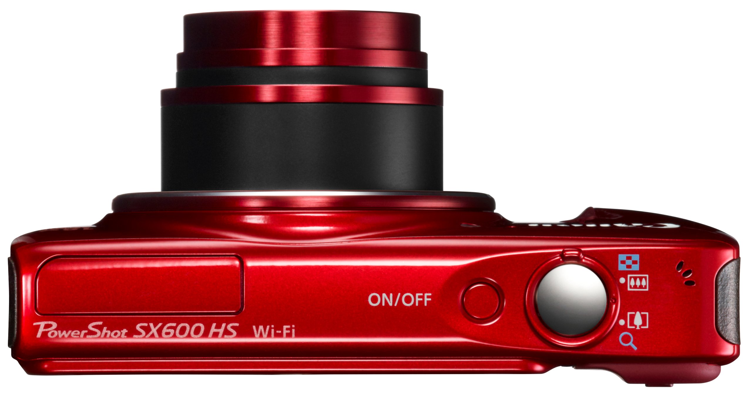 Amazon | Canon デジタルカメラ Power Shot SX600 HS レッド 光学18倍