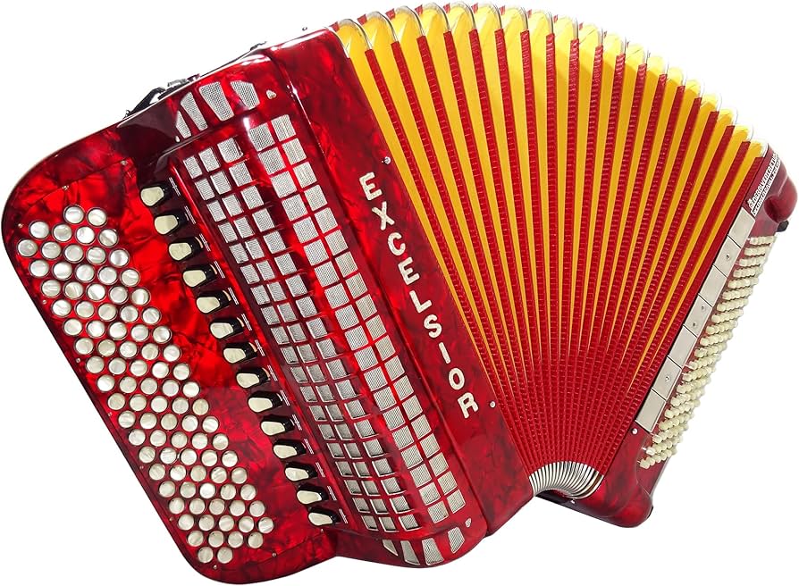 Amazon.com: Perfect Excelsior 120 Bass Button Accordion, made in