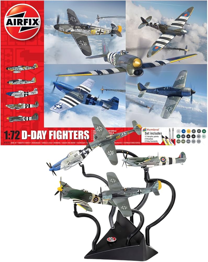 Amazon.com: Airfix Model Airplane Kit Model - A50192 D-Day