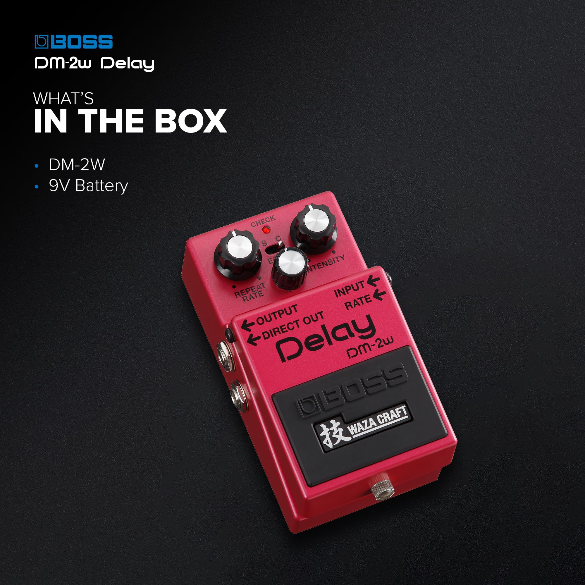 Amazon | BOSS ボス Waza Craftシリーズ Delay DM-2W | ディレイ