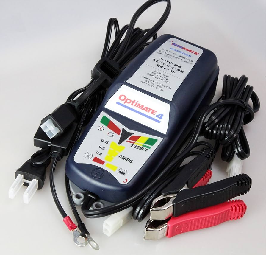 Amazon | TECMATE [ オプティメート4 ] バイク用 全自動充電器 [ 車両