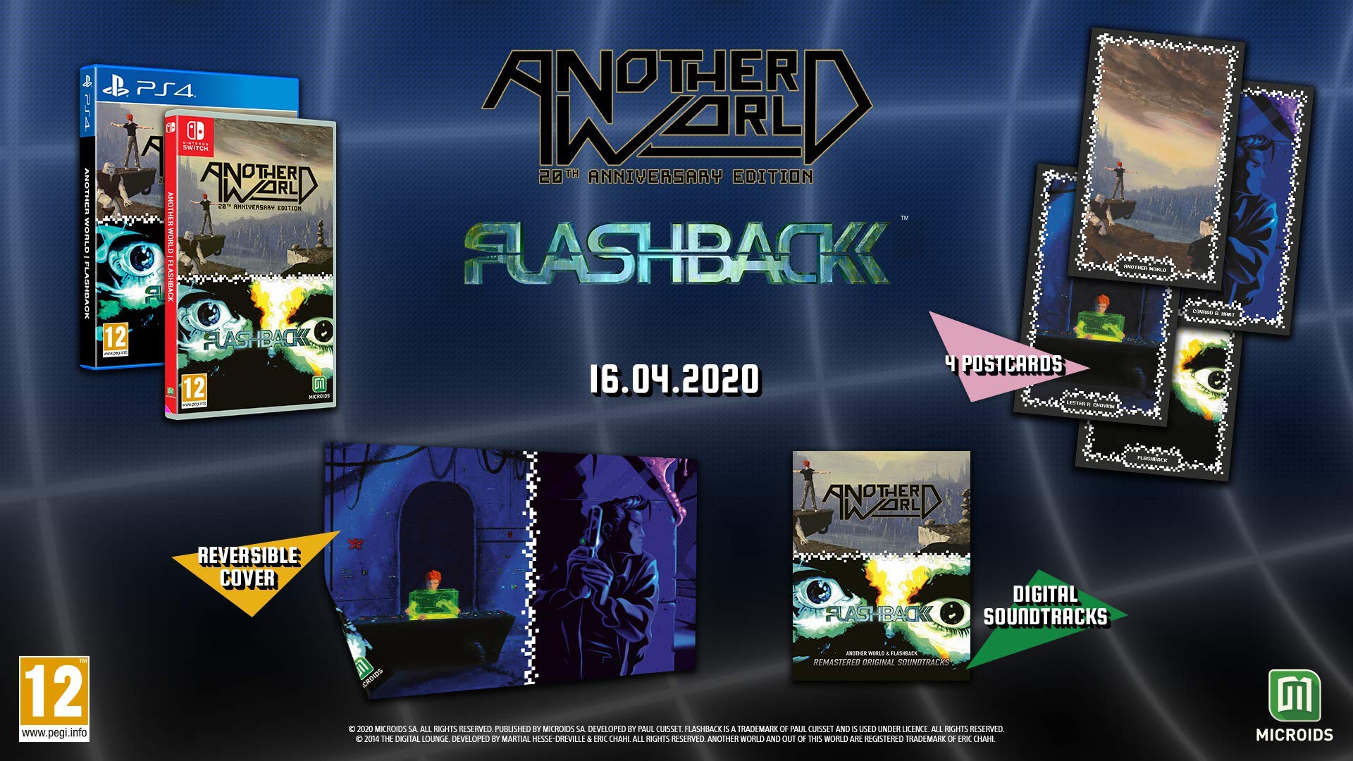 Amazon.com: Another World & Flashback Double Pack - Nintendo