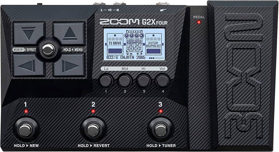 Amazon.com: Zoom G2X Four Guitar Effects Processor with Expression