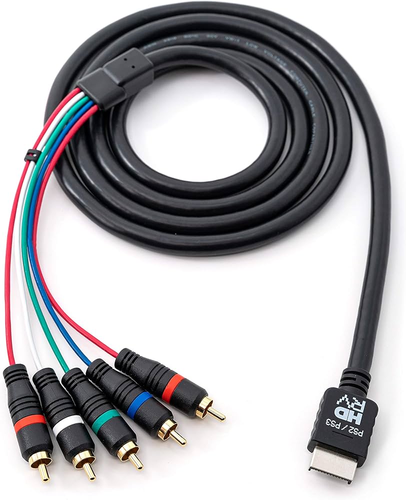 Amazon.com: HD Retrovision Premium YPbPr Component Video Cable for