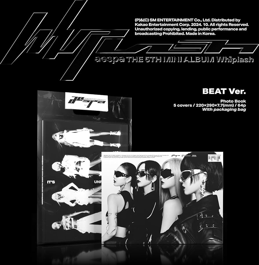 Amazon.com: Generic - aespa 5th Mini Album [Whiplash] BEAT Random