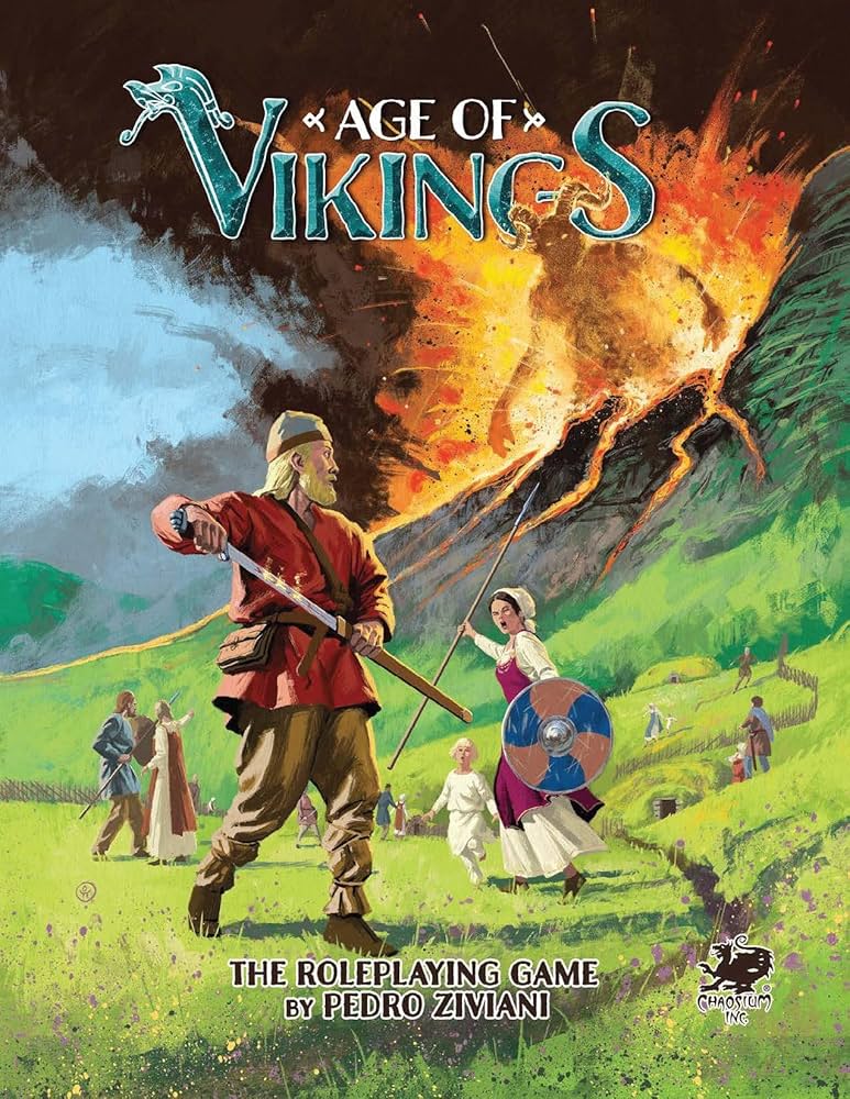 Age of Vikings : The Roleplaying Game: Pedro Ziviani, Chaosium Inc