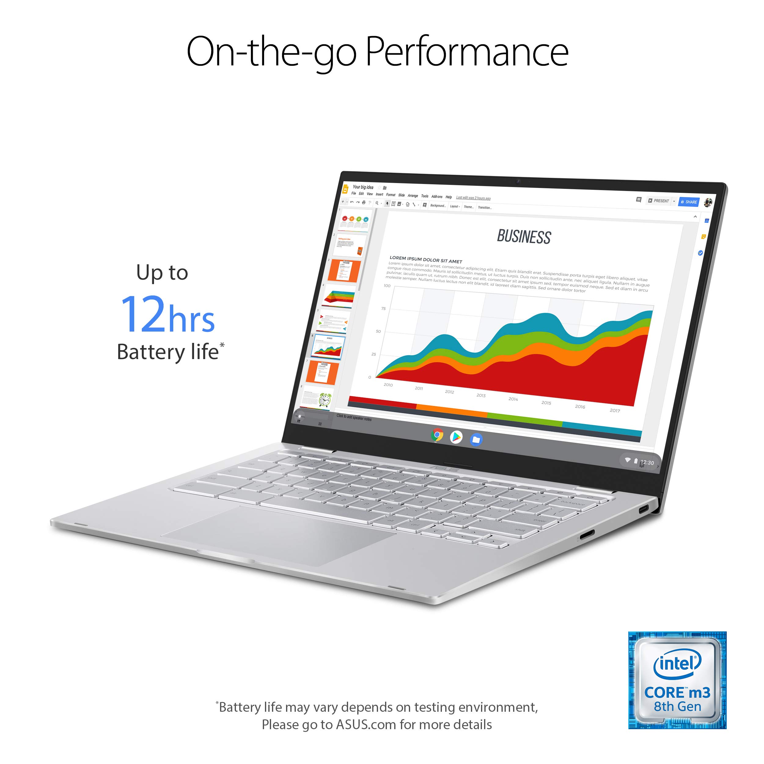 Amazon.com: ASUS Chromebook C425 Clamshell Laptop, 14