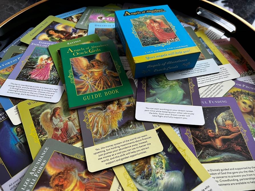Amazon.co.jp: netjoy Abundance オラクルカードとガイドブック。より