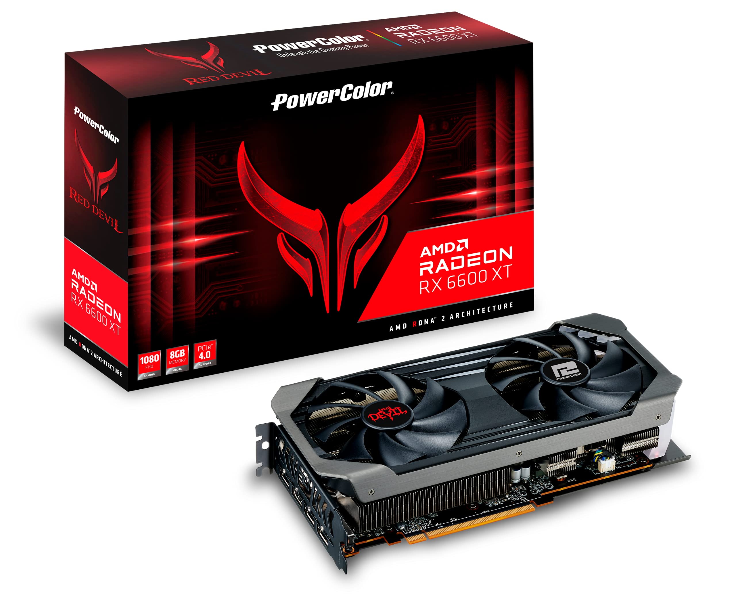 Amazon.com: PowerColor Red Devil AMD Radeon RX 6600 XT Gaming