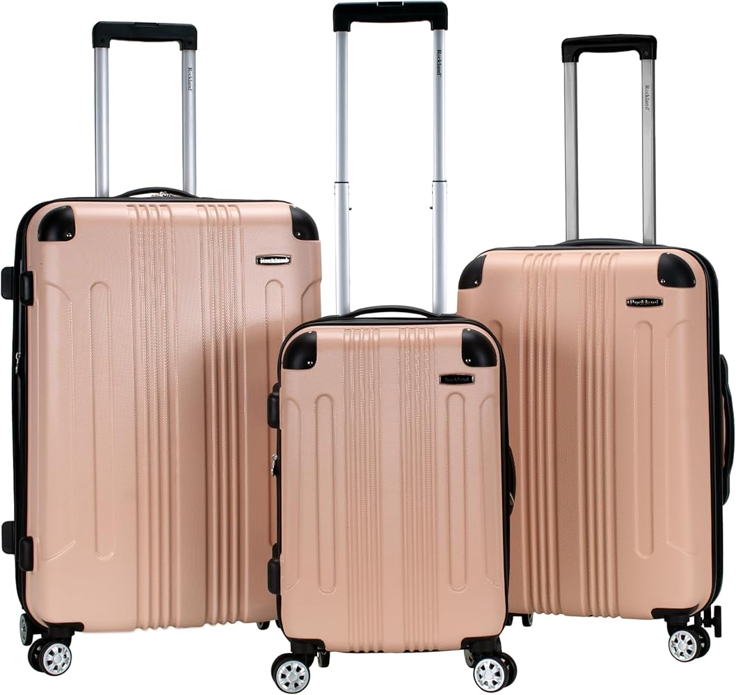Amazon.com | Rockland London Hardside Spinner Wheel Luggage