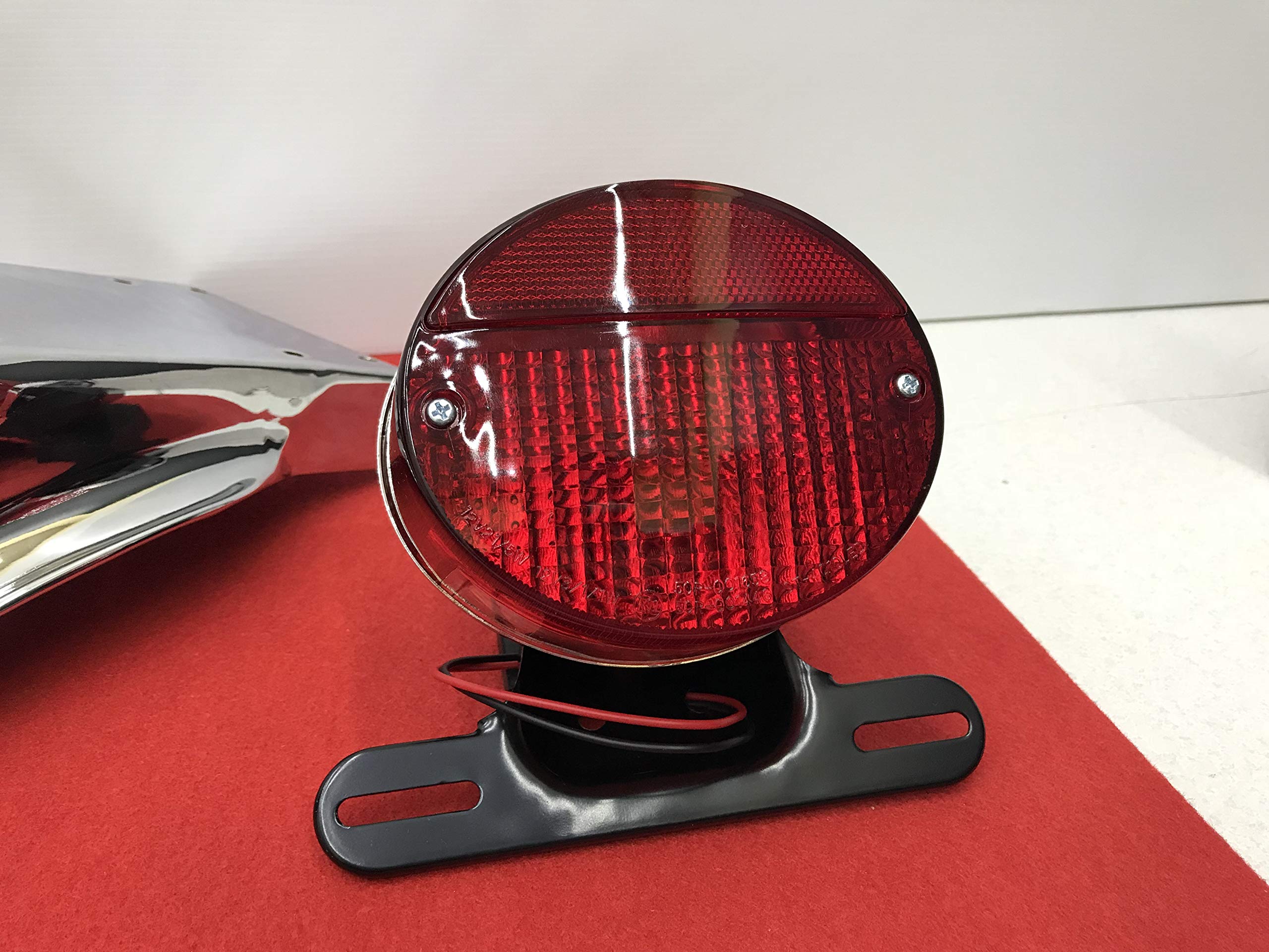 Amazon | Z2 テールランプ 赤＋リア メッキ フェンダー ゼファー