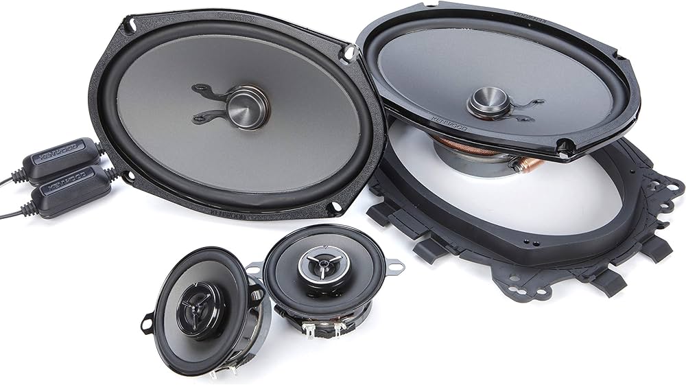 Kenwood KFCXP6903C eXcelon 6 x 9 Component Speakers : Amazon.in