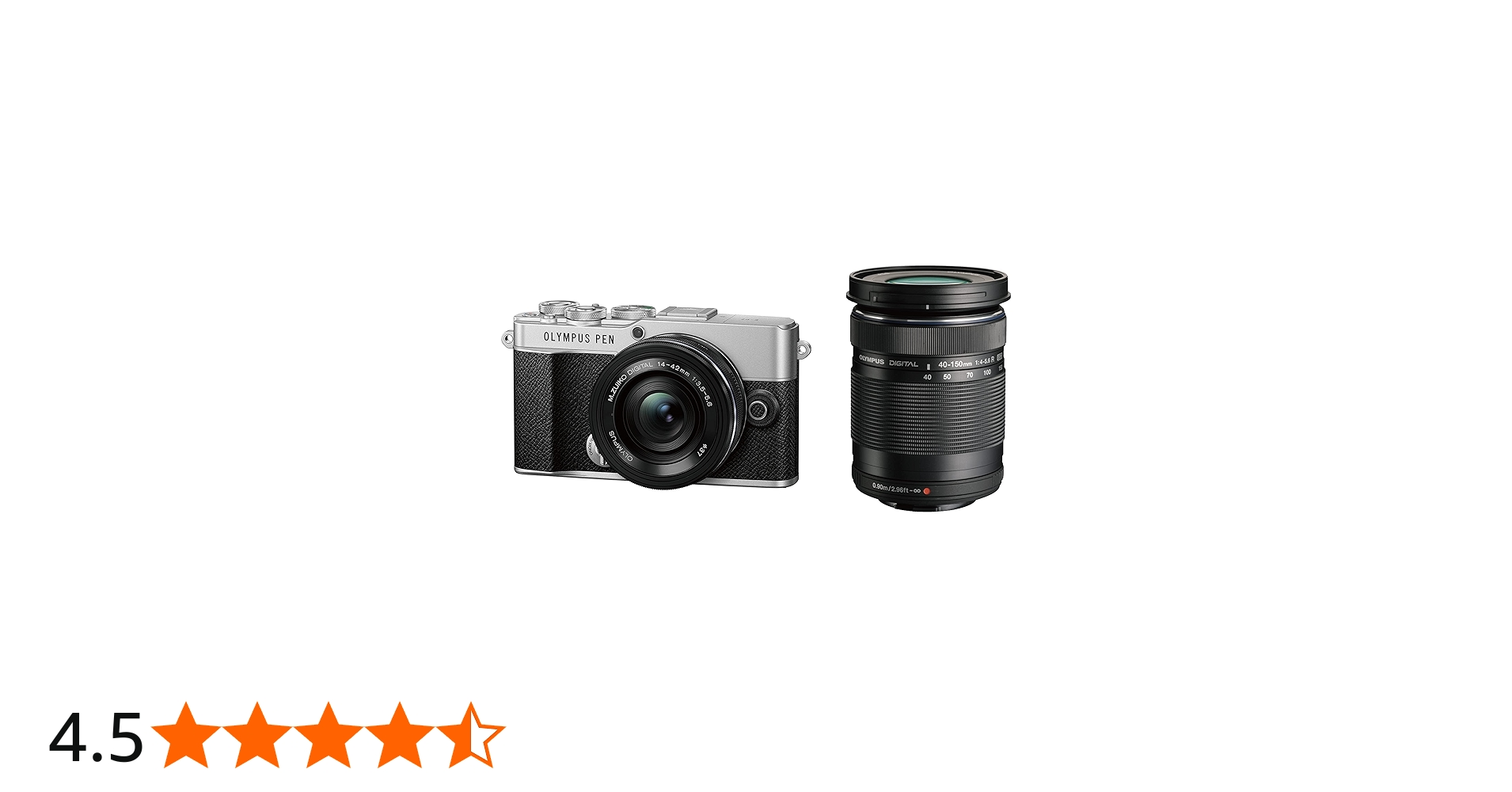 Amazon | OM SYSTEM PEN E-P7 EZダブルズームキット シルバー