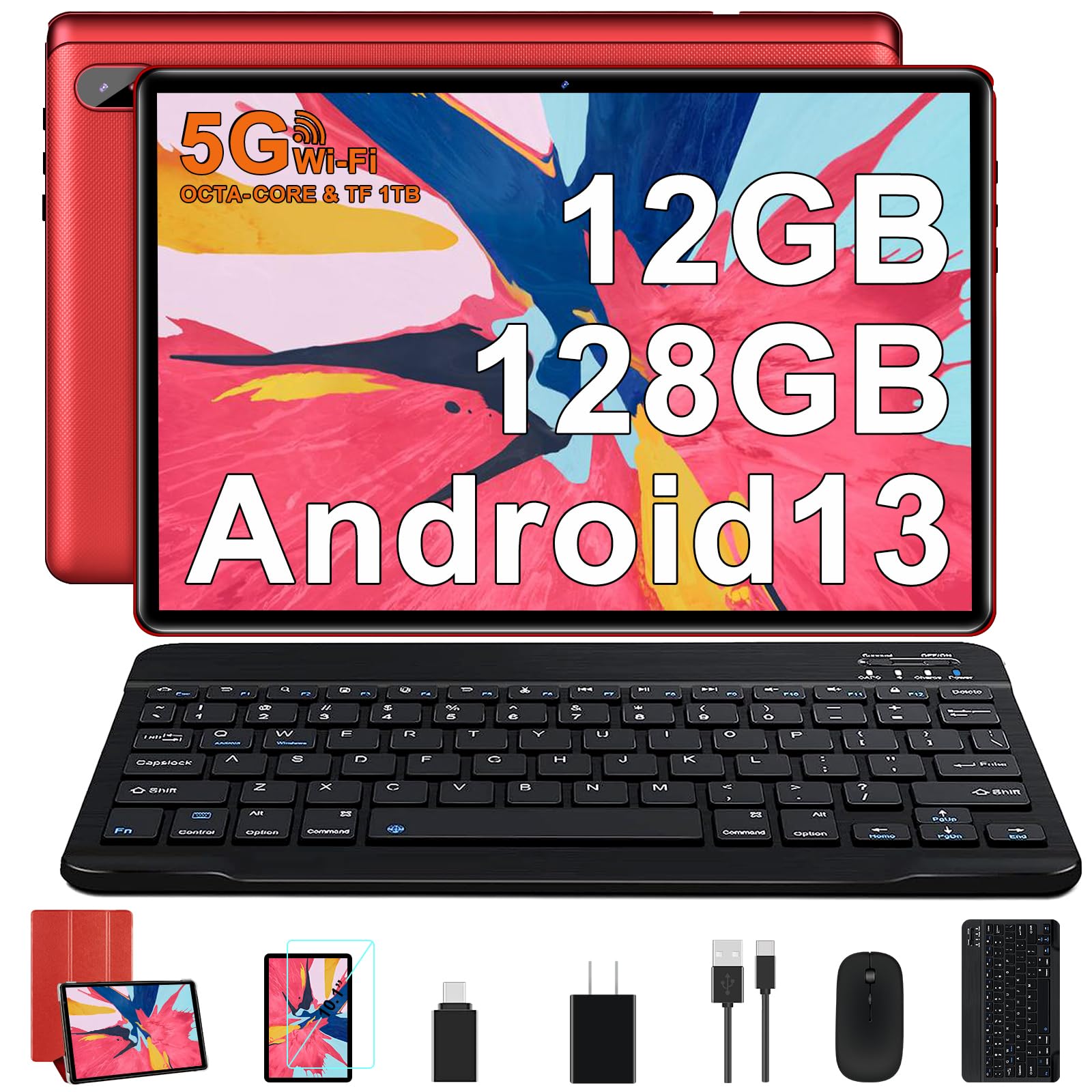 Amazon.com : Tablet 10 inch Android PC Octa-Core 2.0 GHz with 12GB