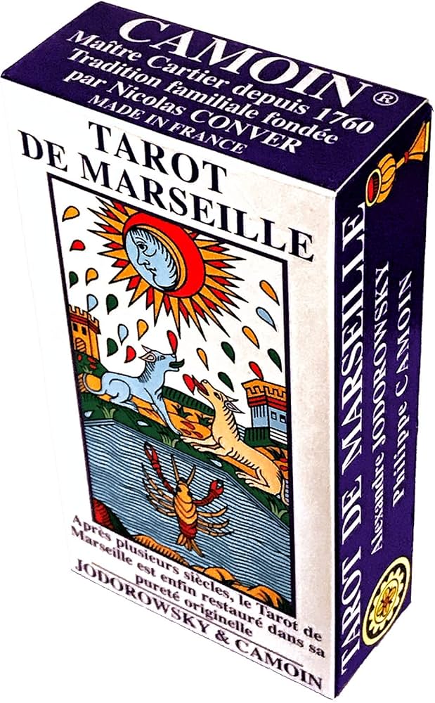Amazon.com: CAMOIN - Tarot de Marseille Jodorowsky : Alejandro