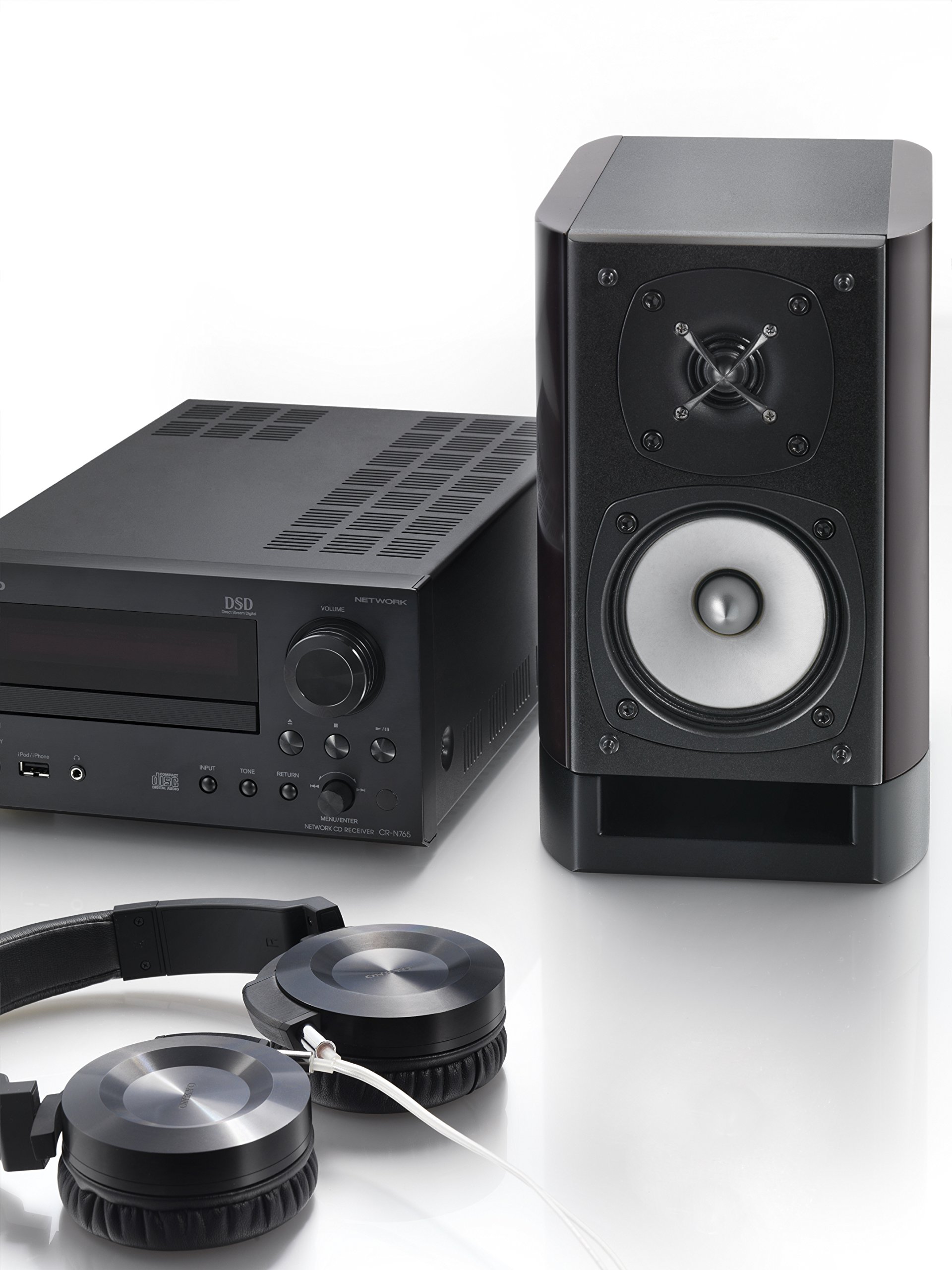 Amazon.co.jp: ONKYO ネットワークCDレシーバー ブラック CR-N765(B