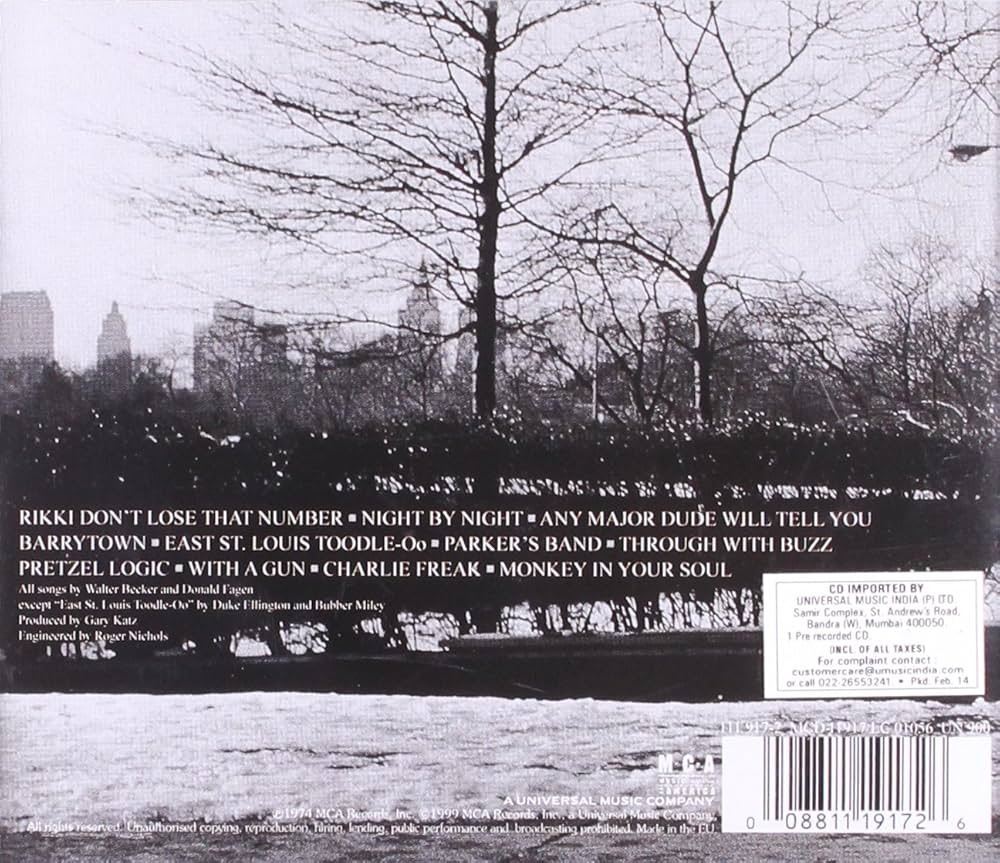 Amazon.co.jp: Pretzel Logic - Steely Dan: ミュージック