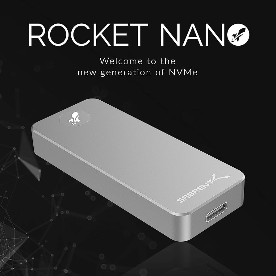 Amazon.com: SABRENT Rocket Nano 2TB USB 3.2 10Gb/s External