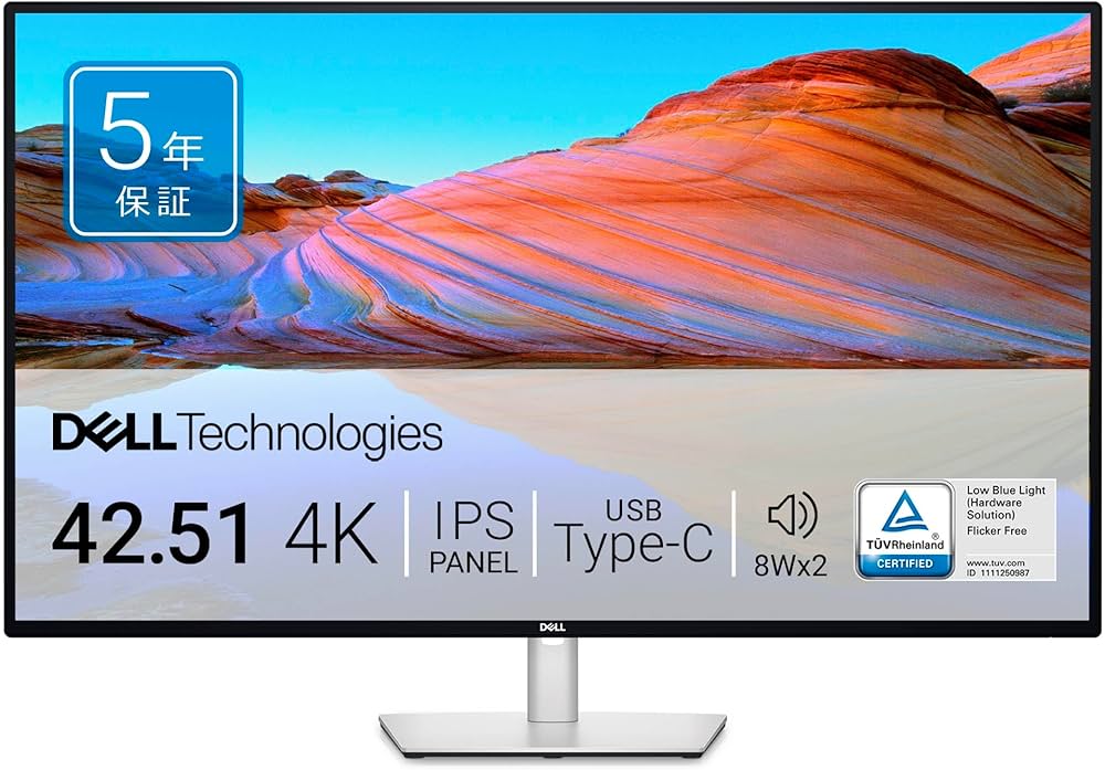 Amazon.co.jp: 【Amazon.co.jp限定】Dell U4323QE-A 42.51インチ 4K