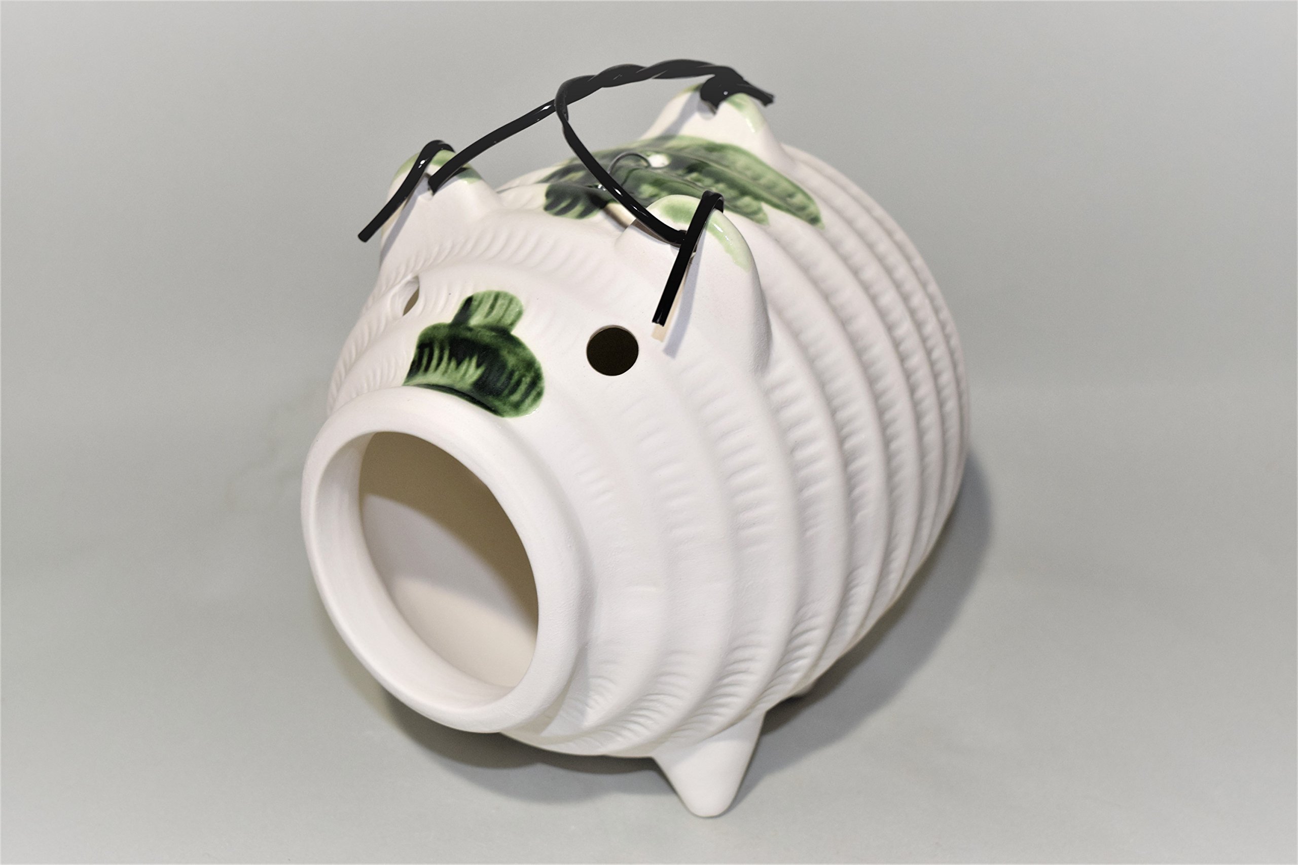 油絵 専用 花壇から顔を出した赤ちゃんぶた 油絵 専用 花壇から顔を出