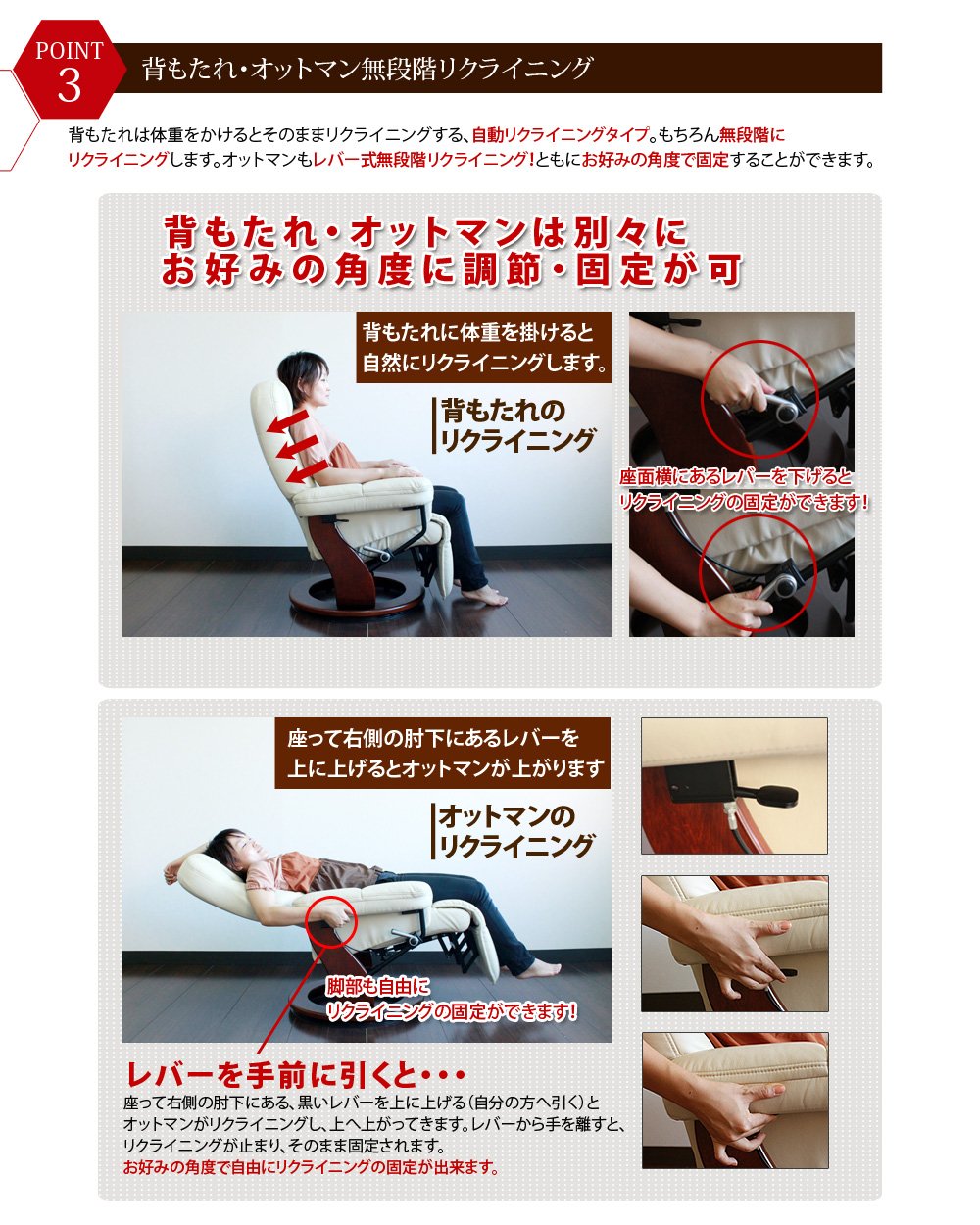 Amazon｜タマリビング(Tamaliving) パーソナルチェア ニース ルーブ