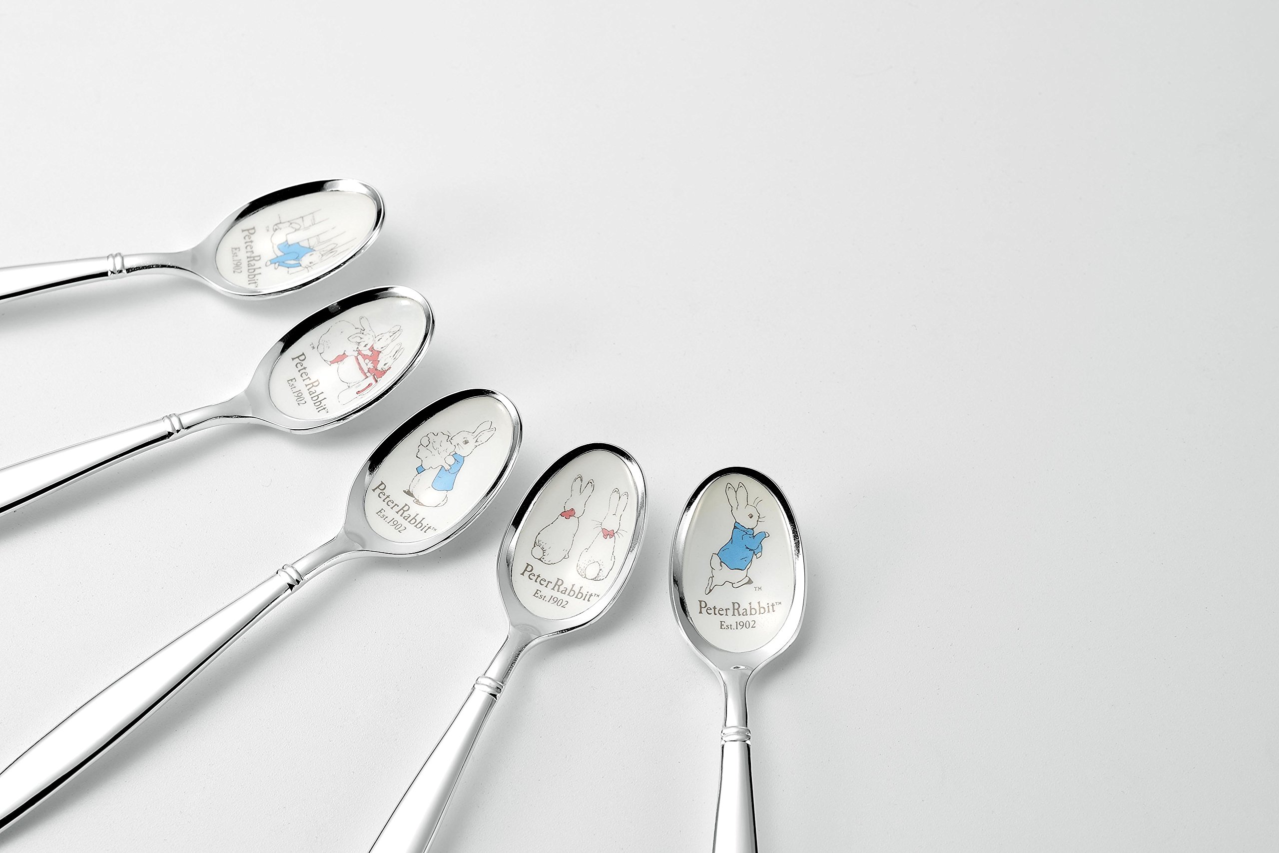 Amazon｜アサヒ(Asahi) ピーターラビット 七宝スプーン・フォーク(銀