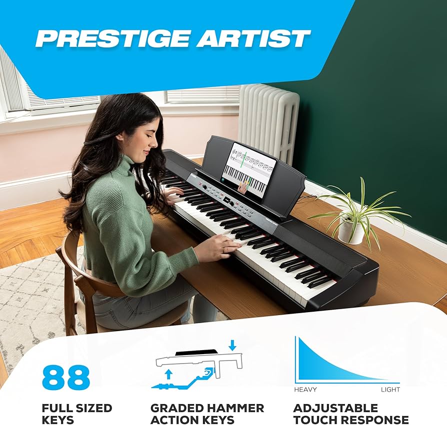 Amazon.com: Alesis Prestige Artist - 88 Key Digital Piano with
