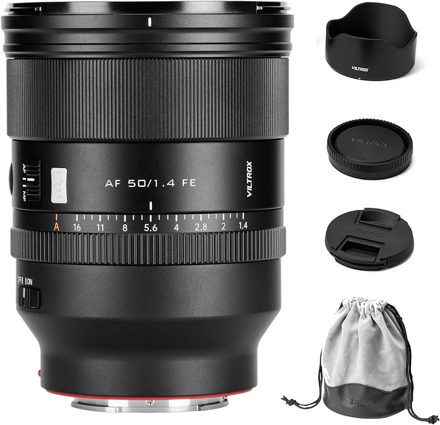 Amazon.com : VILTROX AF 50mm F1.4 Pro FE Lens for Sony Full Frame