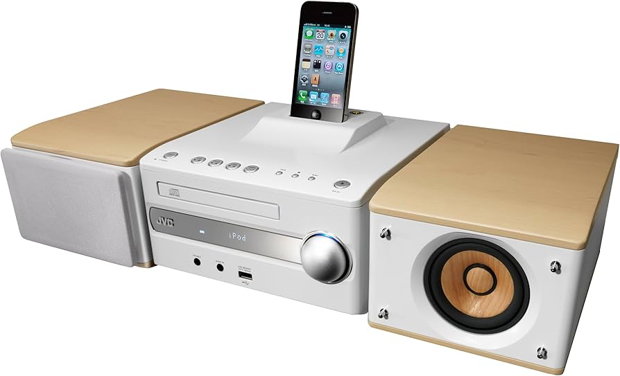 Amazon.co.jp: JVC コンポ EX-S1-M [ナチュラルウッド] : Electronics