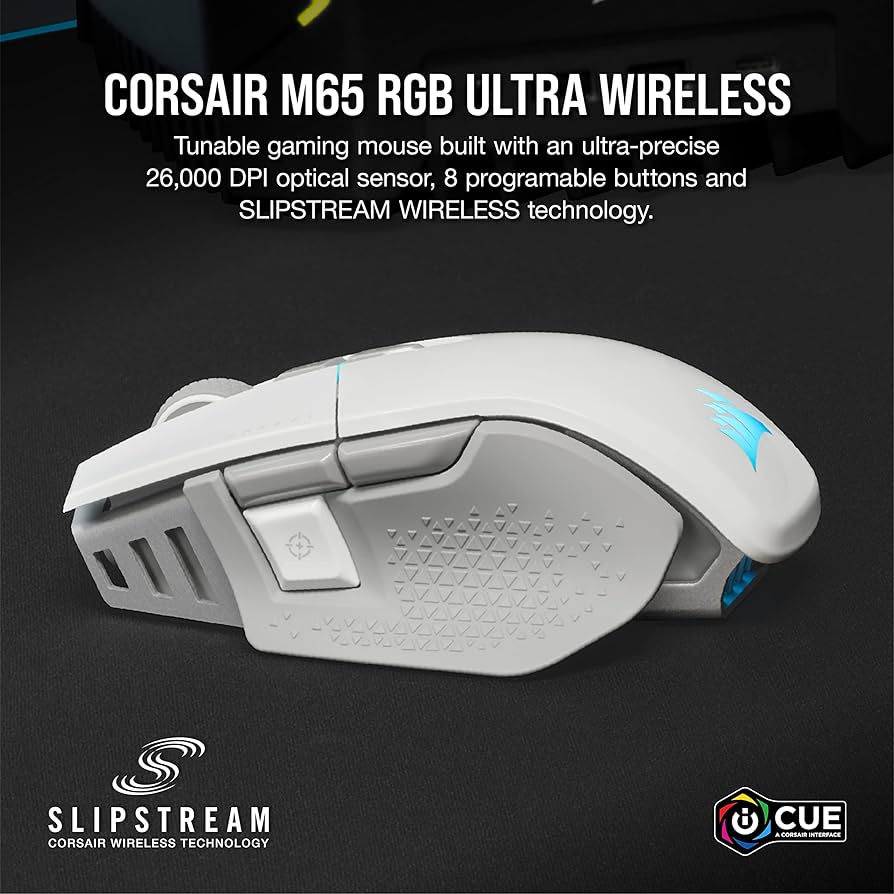 Amazon.com: Corsair M65 RGB Ultra Wireless Tunable FPS Wireless