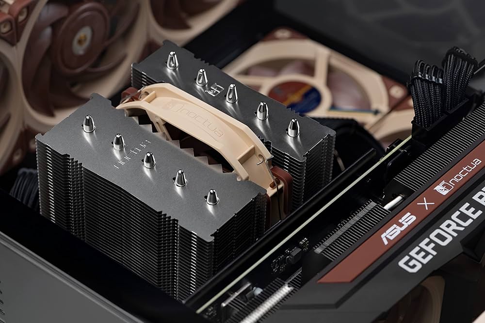 Amazon.co.jp: Noctua NH-D12L, 全高145mm 高さ低めのデュアルタワー