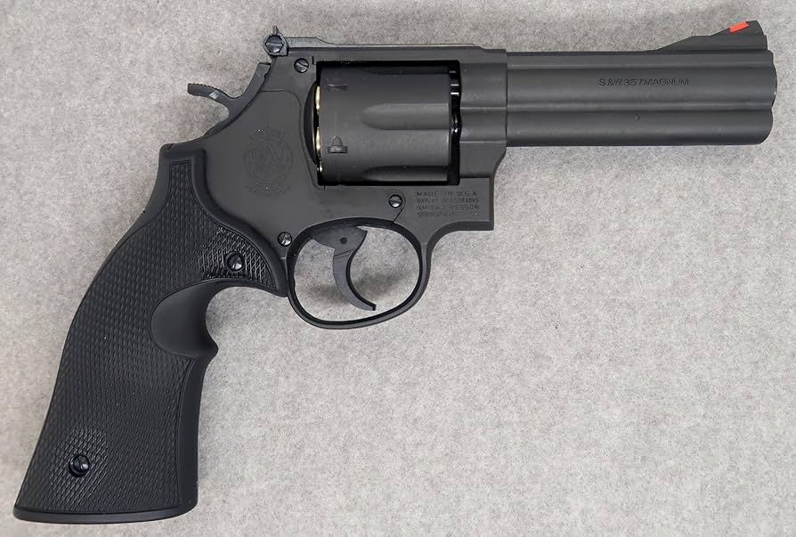 Amazon | マルシン S&W M586 ブラックヘビーウェイト プラグリップ仕様