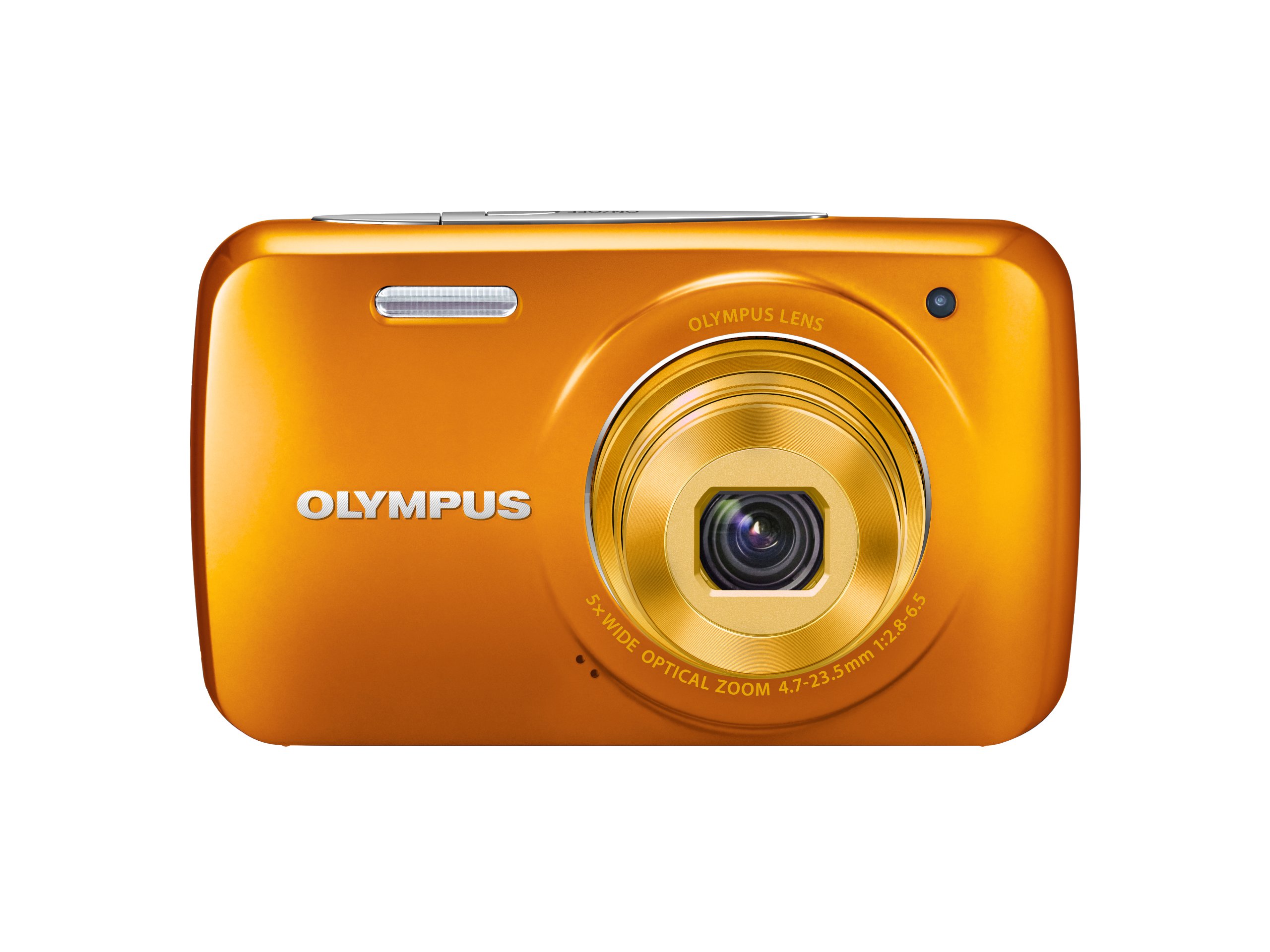 Amazon | OLYMPUS デジタルカメラ VH-210 オレンジ 1400万画素 光学5倍