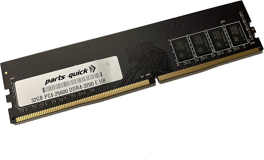 parts-quick 32GB Memory for Gigabyte W771-Z00 Workstation (MC62