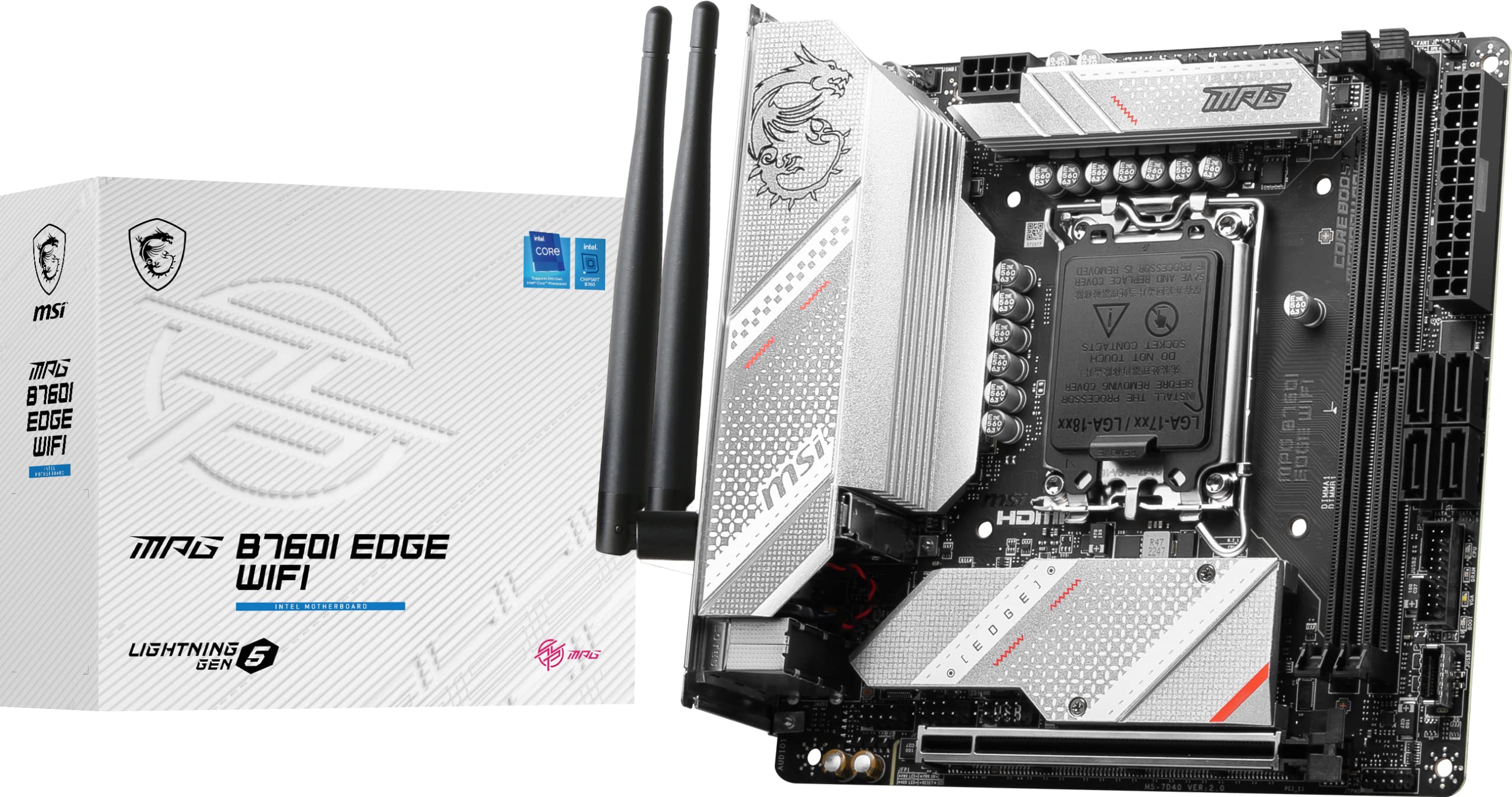 Amazon.com: MSI MPG B760I Edge WiFi Gaming Motherboard (Supports