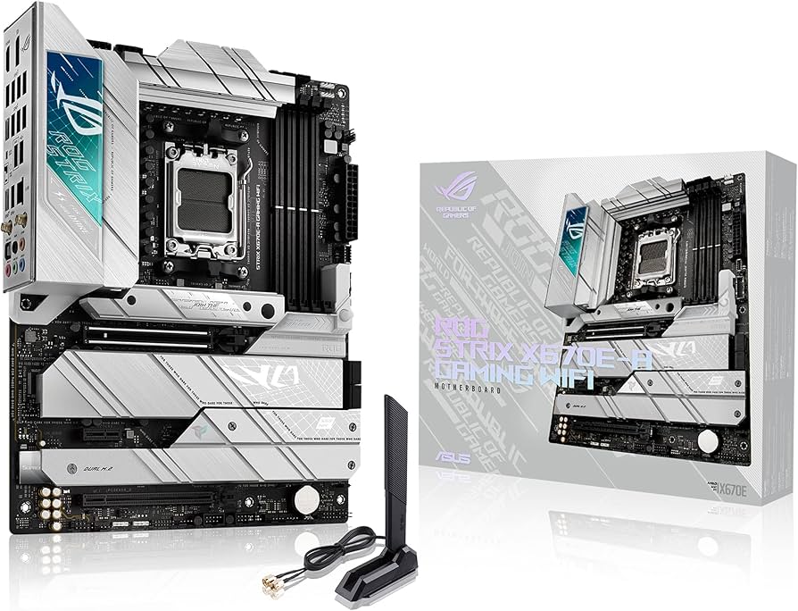 Amazon.com: ASUS ROG STRIX X670E-A GAMING WIFI AMD X670 AM5 Ryzen