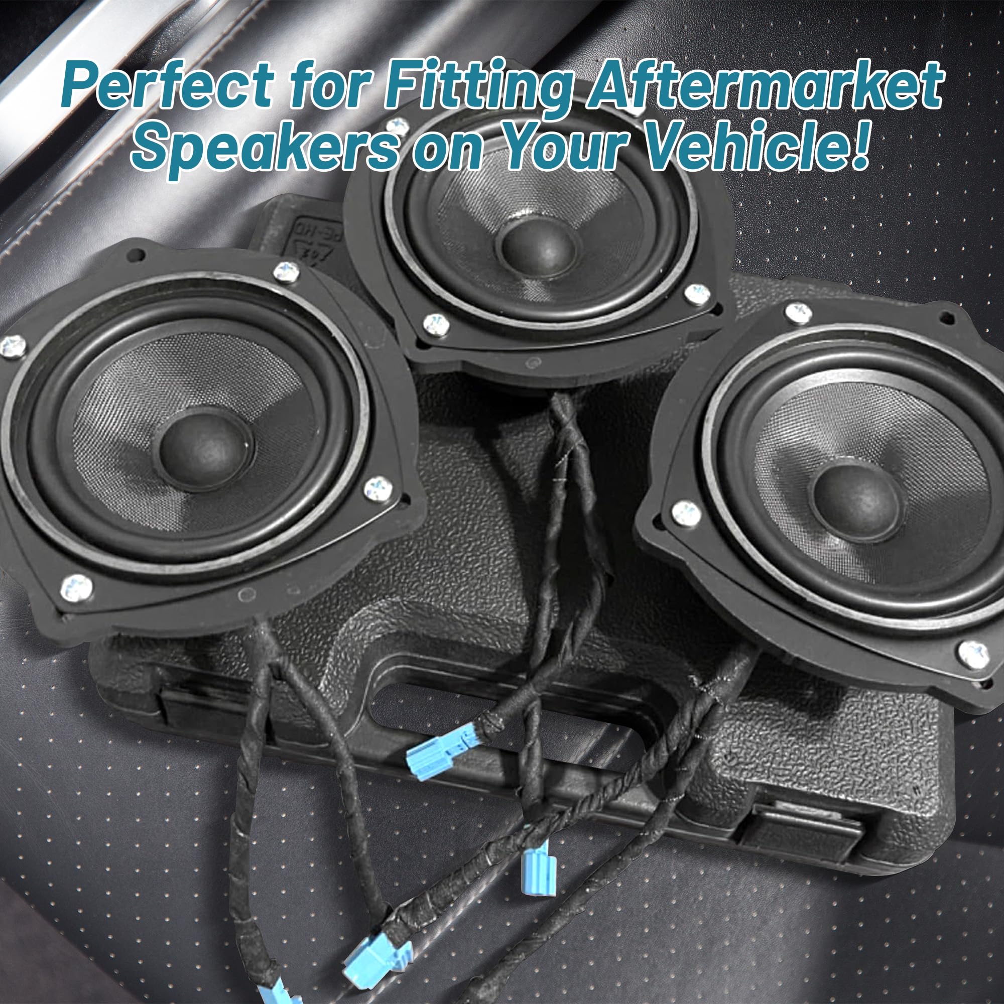 Amazon.co.jp: NuIth スピーカー配線ハーネスコネクターアダプター